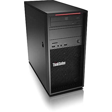 Lenovo ThinkStation P520c 30BX003DUS Workstation - 1 x Intel Xeon Quad-core (4 Core) W-2104 3.20 GHz - 8 GB DDR4 SDRAM RAM - 1 TB HDD - Windows 10 Pro 64-bit - DVD-Writer - English (US) Keyboard