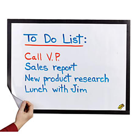 Post-it® Super Sticky Whiteboard Sheet, 24" x 18"