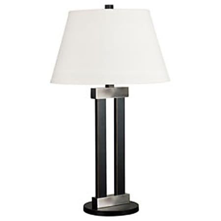 Kenroy Bainbridge Floor Lamp, Oil-Rubbed Bronze Finish Base/Cream Shade