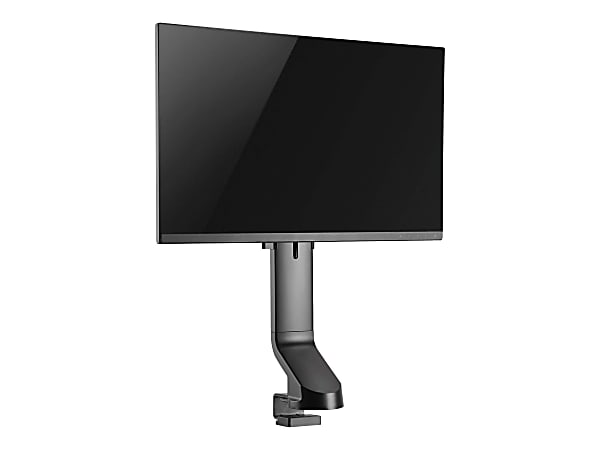 Tripp Lite Single-Display Monitor Arm with Desk Clamp and Grommet - Height Adjustable, 17" to 32" Monitors - Mounting kit - for monitor - steel - black - screen size: 17"-32" - clamp mountable, desk-mountable