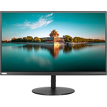 2024新入荷 Lenovo ThinkVision Black Monitor LCD LED WQHD 27 10 P27h ディスプレイ・モニター本体
