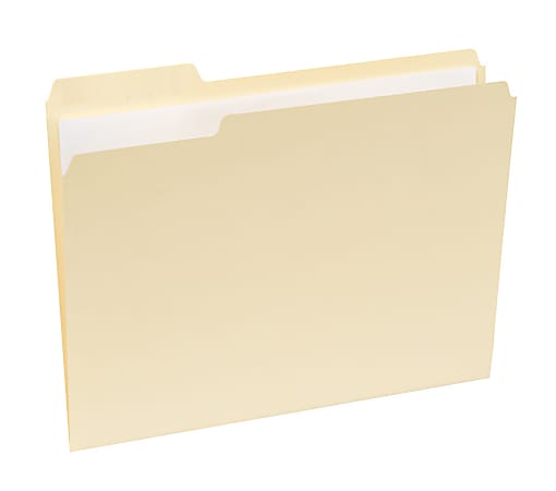 【ラッピング不可】 Office Depot Brand File Folders 13 Cut Letter Size 30percent ファイル・バインダー・ケース