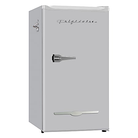 Frigidaire&reg; 3.2-cu.-ft. 65-Watt Retro Bar Fridge with Side Bottle Opener, Moonbeam, EFR376-B-MOONBM