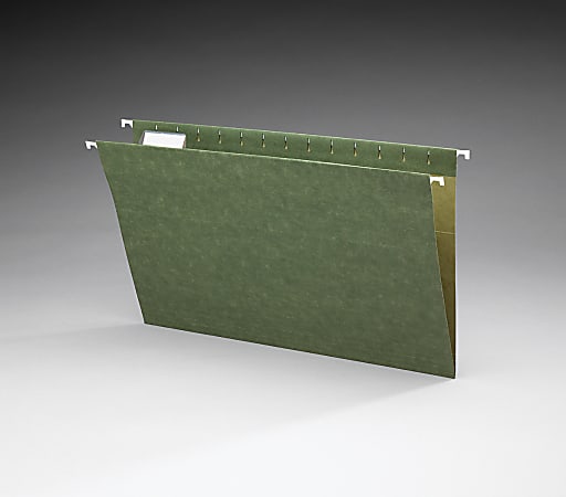 Legal Size Green *PreOwned Qty 30 Hanging Office Cabinet File Folders 