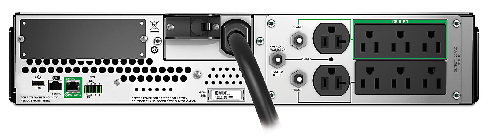 APC Smart UPS 8 Outlet Rackmount With SmartConnect 3000VA2700 Watts ...
