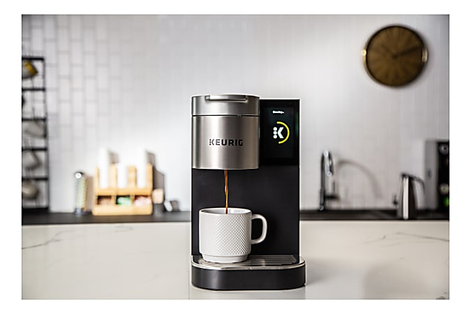Plumbed in coffee machine shop