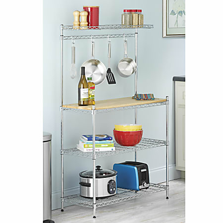 Chrome discount bakers rack