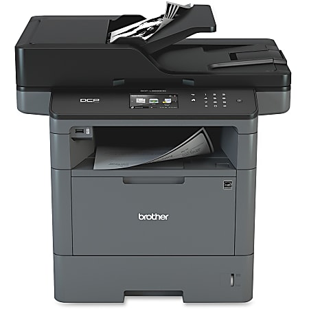 Brother® DCP-L5650DN Laser All-In-One Monochrome Printer