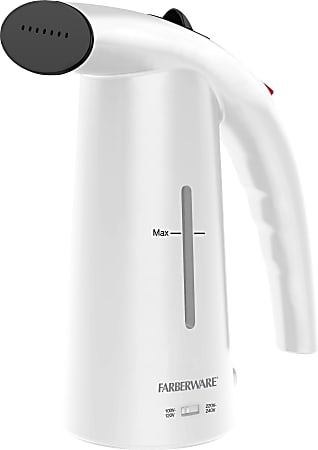 Farberware FHS600W Handheld Garment Steamer, White