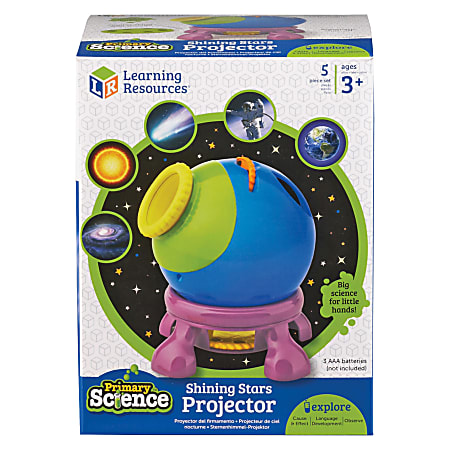 Learning Resources Shine Star Space Projector - Science Skill Learning - Unisex - Assorted