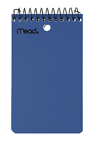 Mead Wirebound Top Opening Memo Book 3 x 5 College Ruled 100