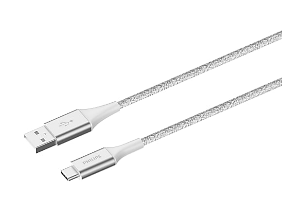 Ativa&reg; USB 2.0 A-C Cable, 3', White