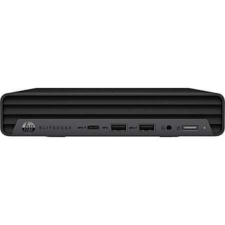 HP EliteDesk 800 G6 Desktop Computer - Intel Core i5 10th Gen i5-10500T Hexa-core (6 Core) 2.30 GHz - 16 GB RAM DDR4 SDRAM - 256 GB M.2 SSD - Desktop Mini - Windows 10 Pro 64-bit - Intel UHD Graphics 630 DDR4 SDRAM - English Keyboard - IEEE 802.11ax