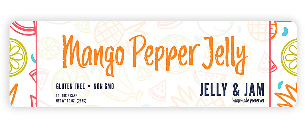 Custom Full-Color Printed Labels And Stickers, Rectangle, 1-1/2” x 5”, Box Of 125 Labels