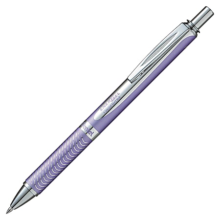Pentel® EnerGel® Alloy Retractable Gel Pen, Medium Point, 0.7 mm ...