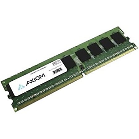 Axiom 2GB DDR2-800 ECC UDIMM Kit (2 x 1GB) TAA Compliant - 2 GB (2 x 1 GB) - DDR2 SDRAM - 800 MHz DDR2-800/PC2-6400 - ECC - Unbuffered - 240-pin - DIMM