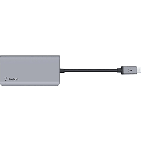 Belkin USB-C 4-in-1 Multiport Adapter, Laptop Docking Station, 2x USB-A  3,0, 4k HDMI, 100W Power Delivery - AVC006BTSGY - Monitor Cables & Adapters  - CDW.ca