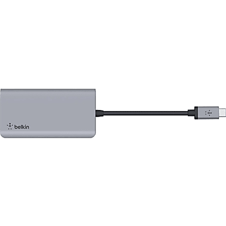 Station D'accueil Belkin GaN USB-C 6-en-1 - 130W - Ports HDMI 4K, USB Et Ethernet - Pour MacBook/PC