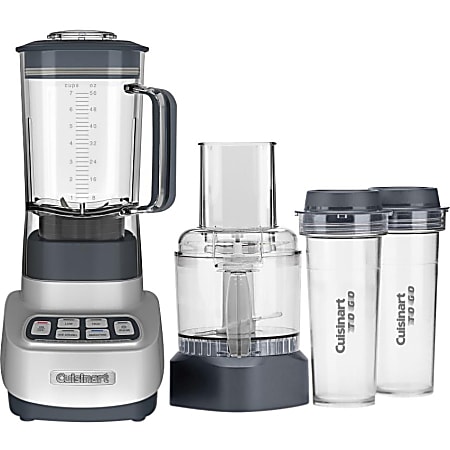 Cuisinart VELOCITY Ultra Trio BFP-650GM Food Processor - 3 Cup (Capacity) - 1.75 quart (Capacity) - 4 Speed - Silver, Gun Metal