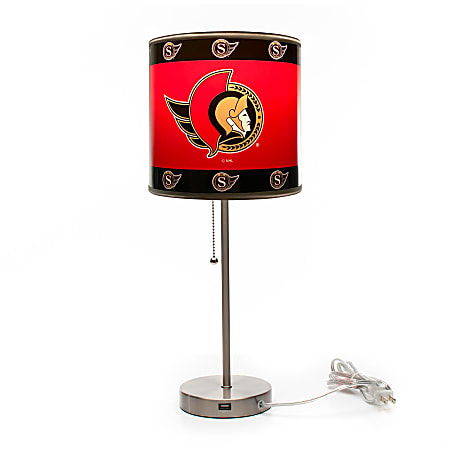 Imperial NHL Table Lamp, 19"H, Ottawa Senators