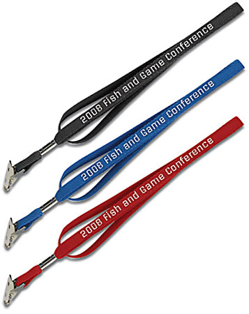 3/4" Classic Wov-in Lanyard