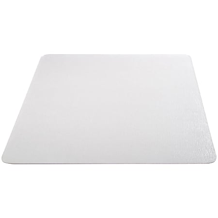 Deflecto EconoMat Chair Mat - Hard Floor, Hardwood Floor, Vinyl Floor, Tile Floor - 60" Length x 46" Width - Rectangular - textured - Clear