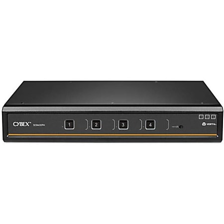 Vertiv Cybex SC900 Secure KVM | Dual Head | 4 Port Universal DisplayPort | NIAP version 4.0 Certified - SC940DPH400