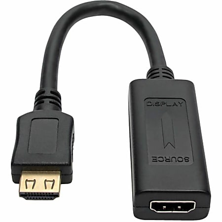 Eaton Tripp Lite Series 1ft HDMI Active Signal Extender Equalizer Cable HDMI 24Hz M/F 1' - Video/audio extender - HDMI - up to 150 ft - TAA Compliant