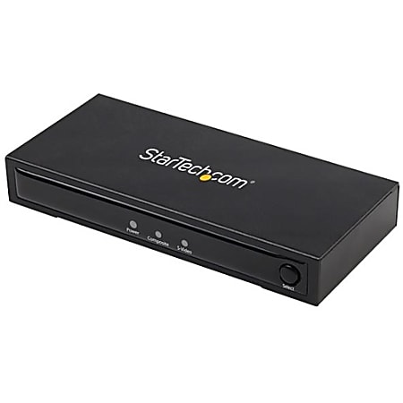 StarTech.com S-Video Or Composite To HDMI Converter With