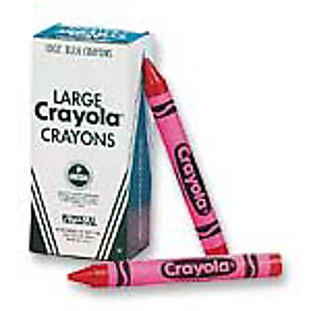 Crayola Crayons Bulk Refill - Large Size, Box of 12, Red 52-0033-38