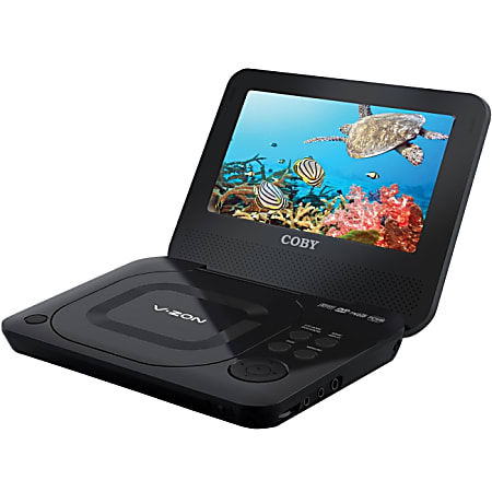 Coby TFDVD7011 Portable DVD Player - 7" Display