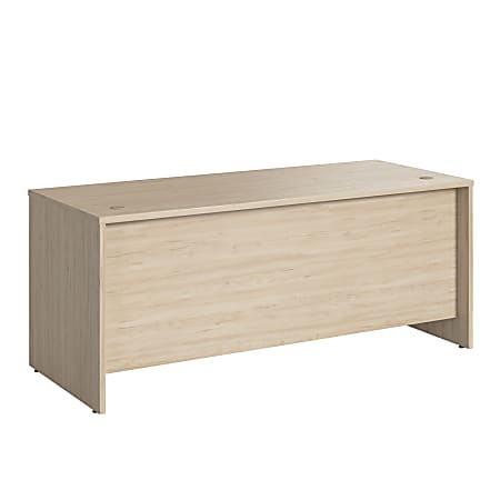 Bush Business Furniture Studio C 72"W Office Computer Desk, Natural Elm, Standard Delivery