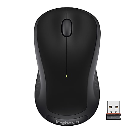 Smøre Penneven Fader fage Logitech M310 Wireless Optical Mouse Black - Office Depot