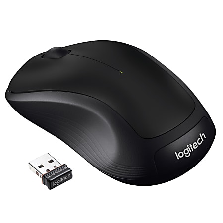 Logitech M310 Wireless Optical Mouse Black - Office Depot