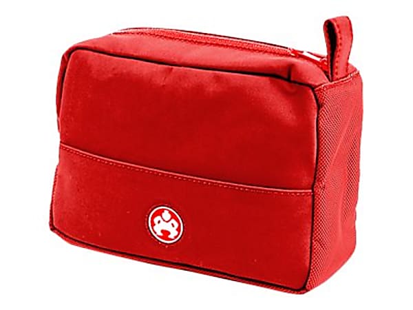 Mobile Edge Sumo Notebook or Tablet Accessory Ditty Pouch - Case - suede, 1680D ballistic nylon - red