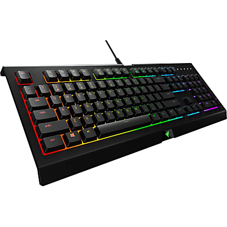Razer Cynosa Chroma Keyboard backlit USB black - Office Depot
