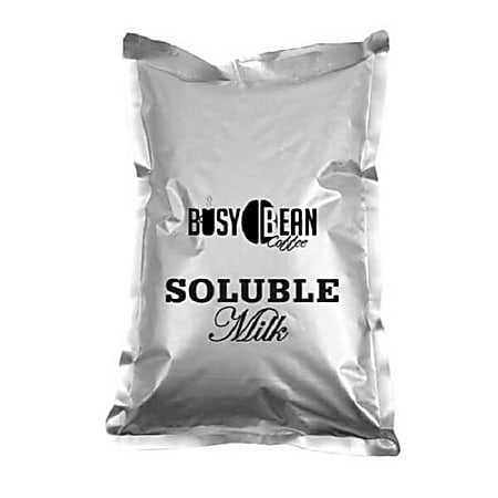 Hoffman Busy Bean Soluble Milk Powder Mix, 2 Lb, Pack Of 6 Bags