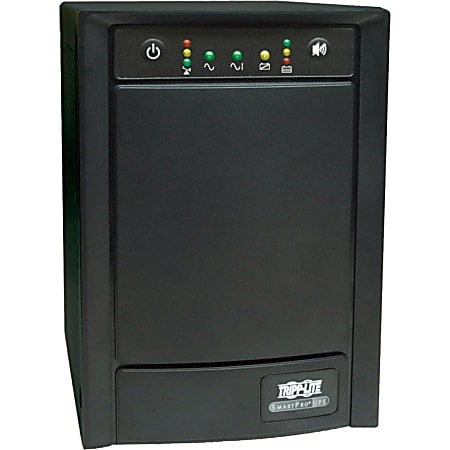 Tripp Lite UPS Smart 750VA 500W Tower AVR 100V-120V Pure Sign Wave USB DB9 SNMP RJ45 - 750VA/500W - 10 Minute Full Load - 8 x NEMA 5-15R