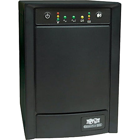 Tripp Lite UPS Smart 750VA 500W Tower AVR 100V-120V Pure Sign Wave USB DB9 SNMP RJ45 - 750VA/500W - 10 Minute Full Load - 8 x NEMA 5-15R