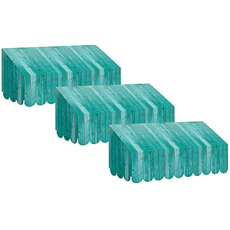 Teacher Created Resources® Classroom Awnings, 24", Shabby Chic, Pack Of 3 Awnings