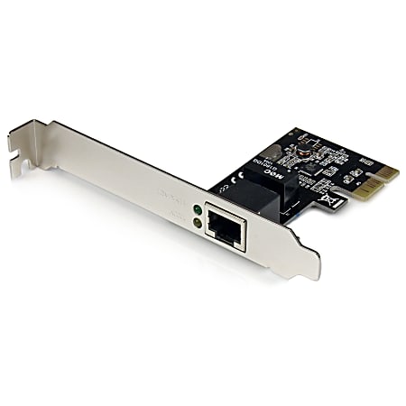 StarTech.com 1 Port PCI Express PCIe Gigabit Network Server Adapter NIC Card