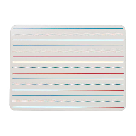 Flipside Two-Sided Non-Magnetic Unframed Dry-Erase Whiteboards, 9" x 12", White, Pack Of 6