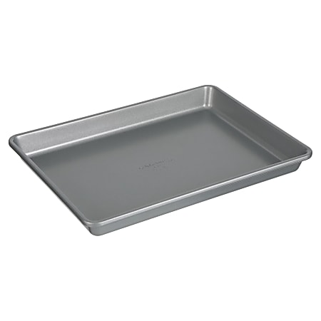 Calphalon Heavy Gauge Carbon Steel Nonstick Brownie Pan, 1-1/4”H x 9”W 13”D, Silver