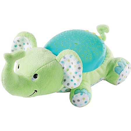 Summer Infant Slumber Buddies - Elephant - Soft Plush Slumber Buddies - 5 Meditative Songs - Nature Sounds - Calming Star Projection on Baby Ceiling - 3 Level Volume Control - Timed and Auto Shut Off