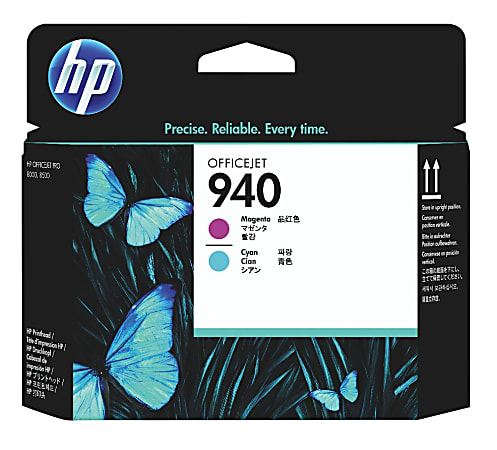 HP 940 Cyan/Magenta Original Printhead, C4901A