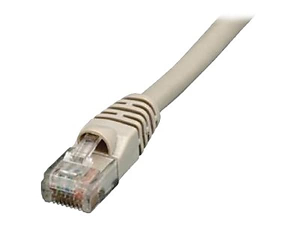 Comprehensive - Patch cable - RJ-45 (M) to RJ-45 (M) - 25 ft - CAT 5e - molded, snagless, stranded - gray