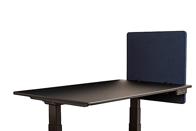 Luxor RECLAIM Acoustic Desktop Privacy Panel, 24" x 24", Starlight Blue