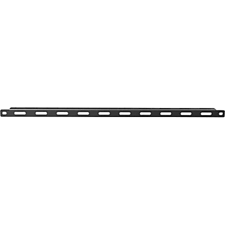 Sanus Component Series L-Shaped Rack Mount Tie Bar - Rack Cable Management - Pack of 10 - Black - 37" to 60" Screen Support - 26 lb Load Capacity - 10 / Pack
