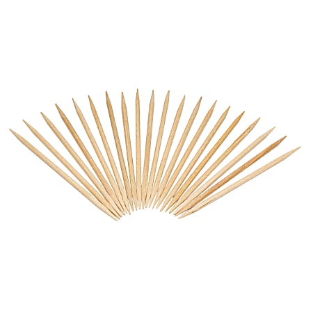 Royal® Wood Toothpicks, 2 1/2", Natural, Box Of 19,200 Toothpicks