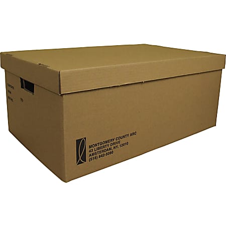 SKILCRAFT® File Storage Box - Media Size Supported: Letter 8.50"x11" , Legal 8.50"x14" - Lift-off Closure - 4554038